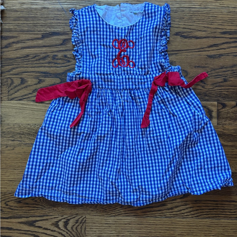 Blue and Red Kids Dress